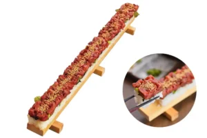 GWに行こう！長さ50cm 米沢牛ユッケ寿司と道の駅の魅力