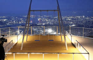 【朗報】北九州市内を一望!皿倉山に「絶景の遊び場」誕生!