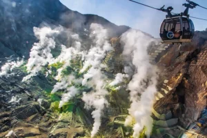 【地獄谷の今】箱根大涌谷に新スポット「ちきゅうの谷」オープン！