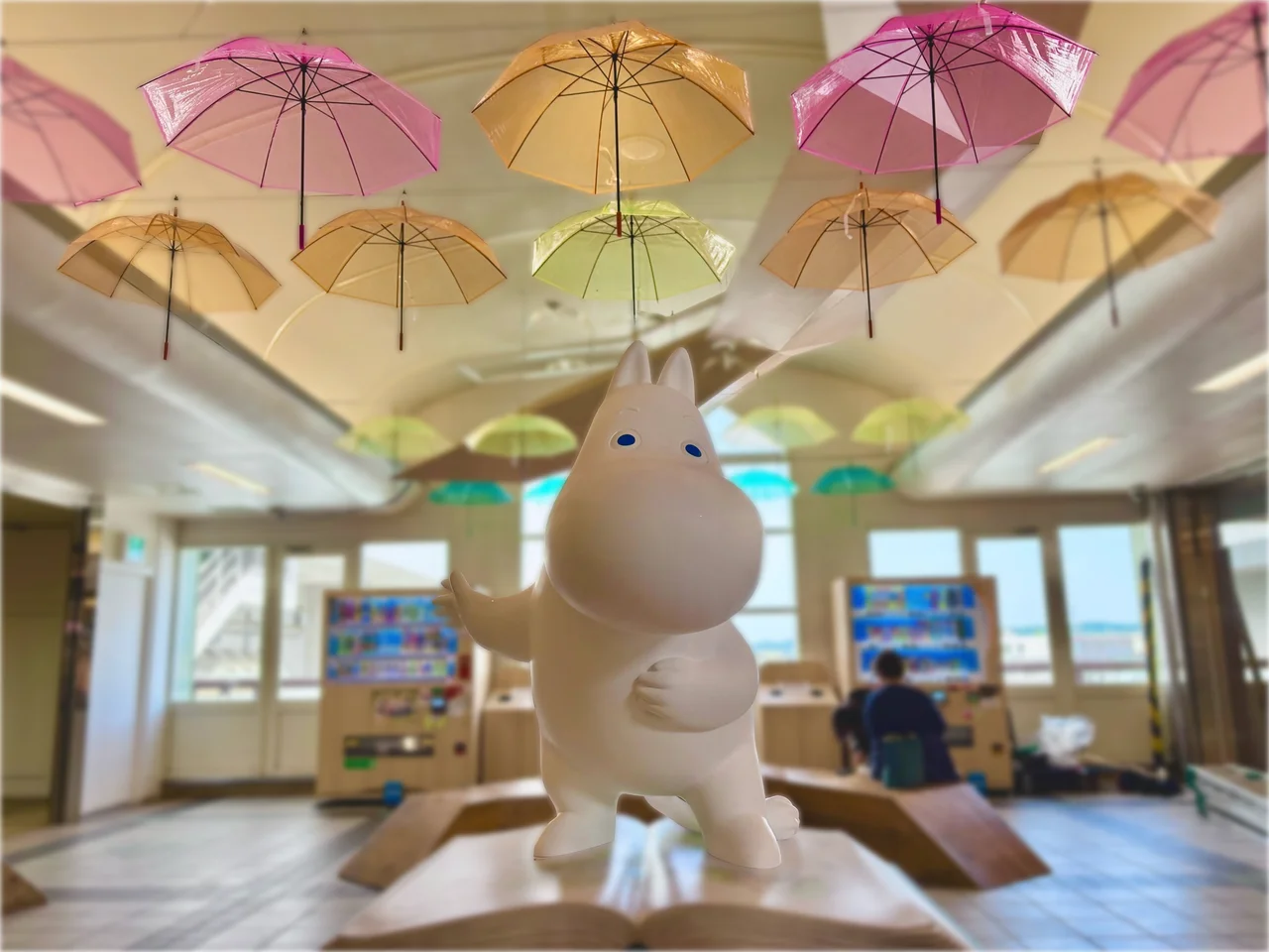 埼玉飯能駅にアンブレラスカイ?ムーミンバレーパークとコラボ!