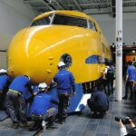 ドクターイエローT3を搬出、リニア・鉄道館でT4とバトンタッチ!