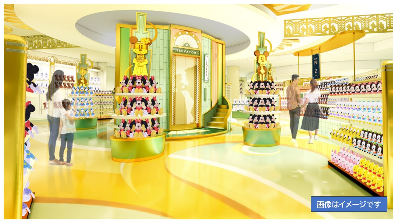 ディズニーストア東京ディズニーリゾート店、25周年の新装開店！