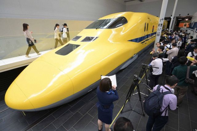 「ドクターイエローT4」名古屋「リニア・鉄道館」14日から公開!