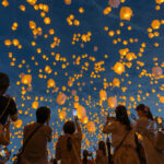 神奈川・京都で開催「七夕スカイランタン祭り」幻想的な夜!
