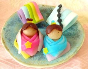 京都駅「ニキニキ」で織姫と彦星の「七夕限定生八ッ橋」7/1から