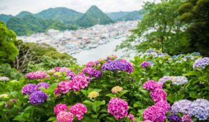 静岡「下田公園あじさい祭」300万輪のアジサイが咲き誇る！