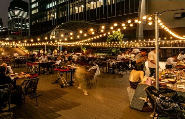 都心で手ぶらBBQ!日本橋高島屋の屋上庭園で至福の夏を満喫!
