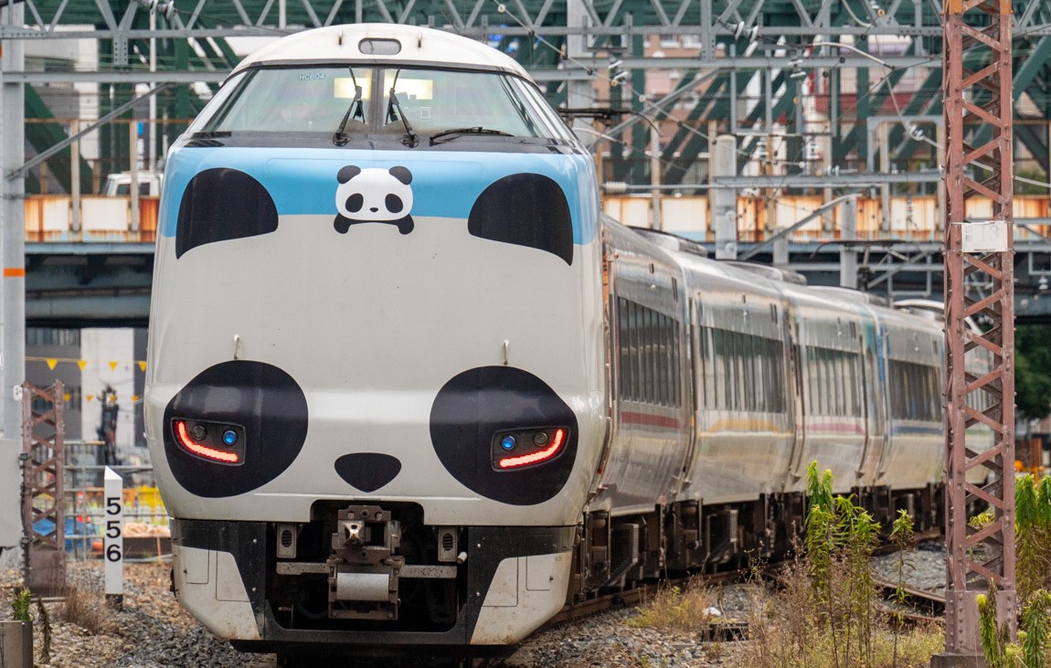 JR西日本 パンダ帰国後も「特急 パンダくろしお」は運行継続!
