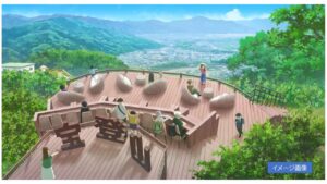 埼玉・長瀞の新展望スポット、宝登山「SUSABINOテラス」間近!