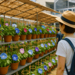 聖蹟桜ヶ丘で朝顔700鉢販売します!「せいせき朝顔市」7/5から