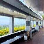 小田原駅「ミナカ小田原14階」海を見渡す無料の絶景足湯！