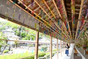 徳島県石井町、童学寺「まけまけ風鈴祭り」いよいよ8/末まで！