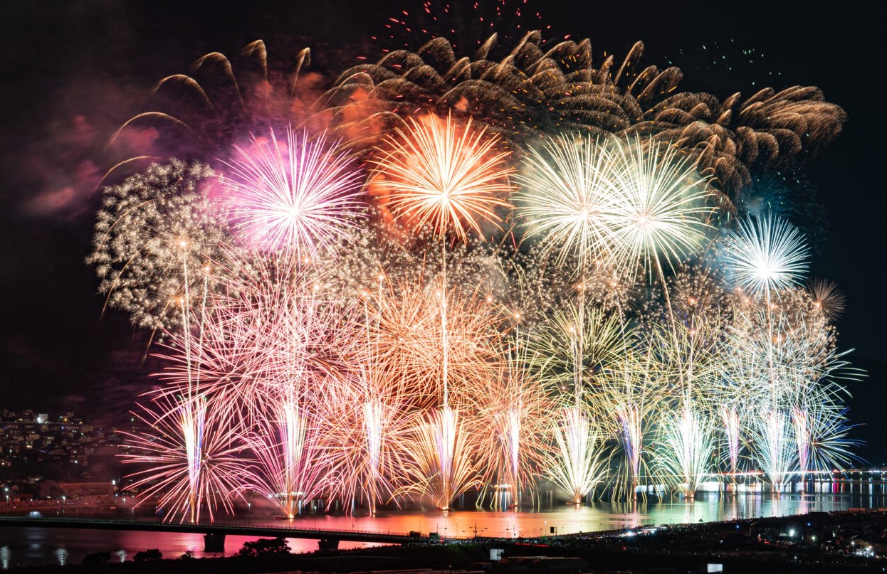 福山夏祭りのフィナーレを飾る「あしだ川花火大会」8月15日開催！