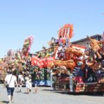 旧柏崎小跡で「八戸三社大祭」の山車展示、8/15日まで開催!