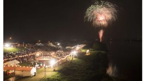 利根町の夏の風物詩「納涼花火大会」8/23開催！盆踊りや灯篭流しも