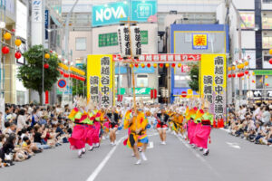 越谷の夏の風物詩「南越谷阿波踊り」70万人が熱狂！日本三大阿波踊り