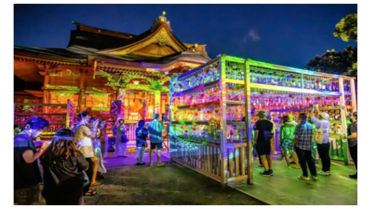 静岡「富知六所浅間神社」七夕風鈴まつり開催中!限定御朱印も