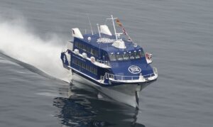 東海汽船がジェットフォイル特別運航！江の島⇒大島 1時間など