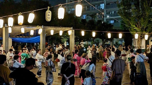 草加市、夏の風物詩「まつばらだんち祭・日山盆踊り」8/23~開催!