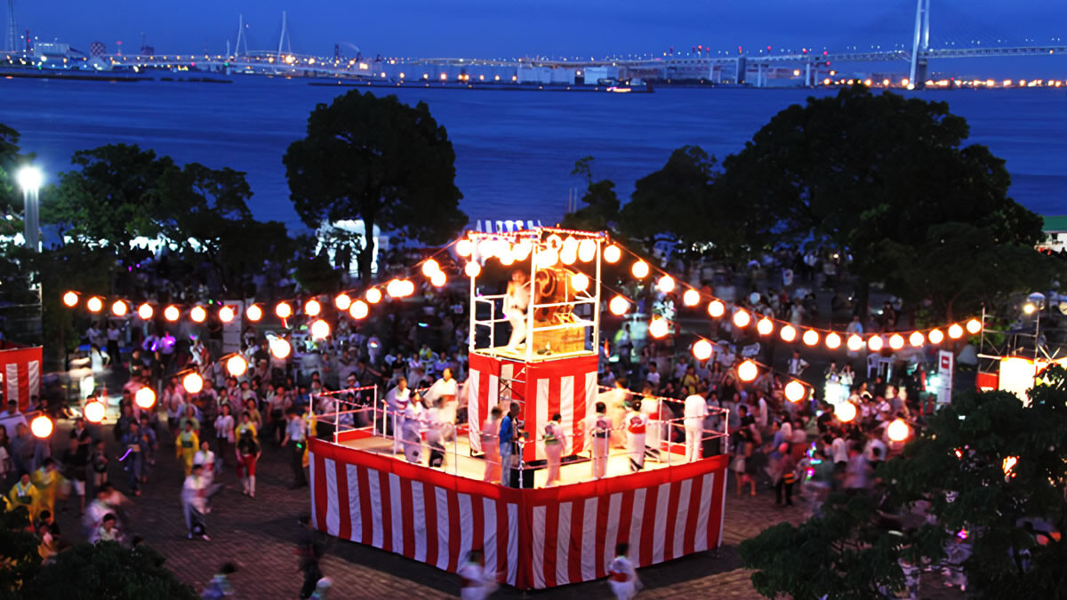 横浜の夏の風物詩「みなとみらい大盆踊り」今年はフードコートも登場!