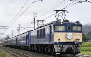 JR高崎支社、SL機関車トラブルでEL機関車ピンチヒッターで登場！
