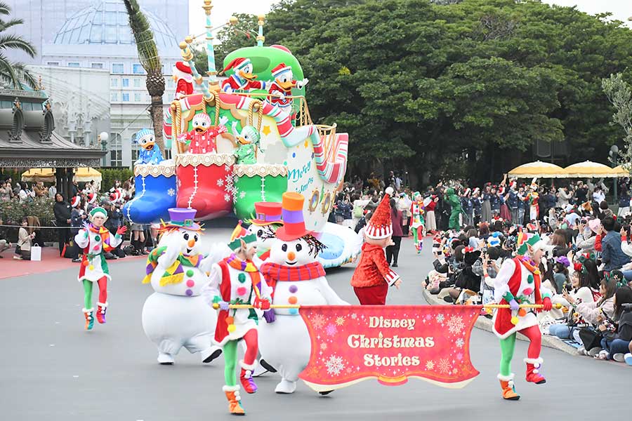 「東京ディズニーランド」今年から新クリスマスパレード開催!