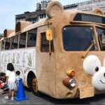 ダッフィーバスが仙台市に!「あすと長町 杜の広場公園」~9/5まで