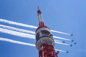 ブルーインパルス 世界陸上開幕に 東京の空を飛行!9/13(土)