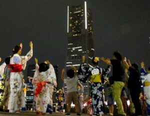 横浜ワールドポーターズ屋上「キャナルパーク盆踊り」9/6初開催！