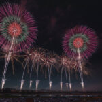 茨城「利根川大花火大会」国内最大級 3万発の夜空の祭典!