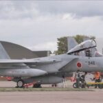 史上初!航空自衛隊のF15戦闘機がイギリス空軍基地に初着陸!