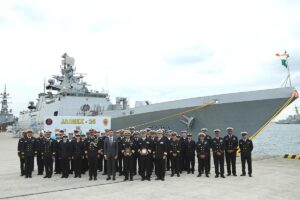 横須賀へインド海軍フリゲート「サヒヤードリ」寄港！25日まで