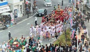 三崎の神輿が集結！町を練り歩く「神輿パレード」10/12 開催！