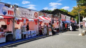 東京・代々木公園、リアル楽天市場「楽天食いしんぼう祭り」開催中！