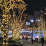 新浦安駅前広場で Xmasイルミネーション点灯式 ミニコンサートも