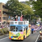 12日、前橋市でディズニーパレード!ダッフィーバスの展示も