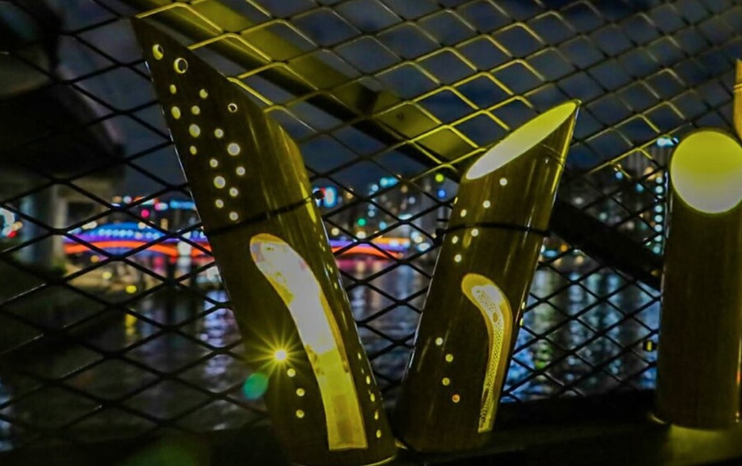 東京・隅田公園周辺で、幻想的な「東京下町回遊 竹あかり」開催中！