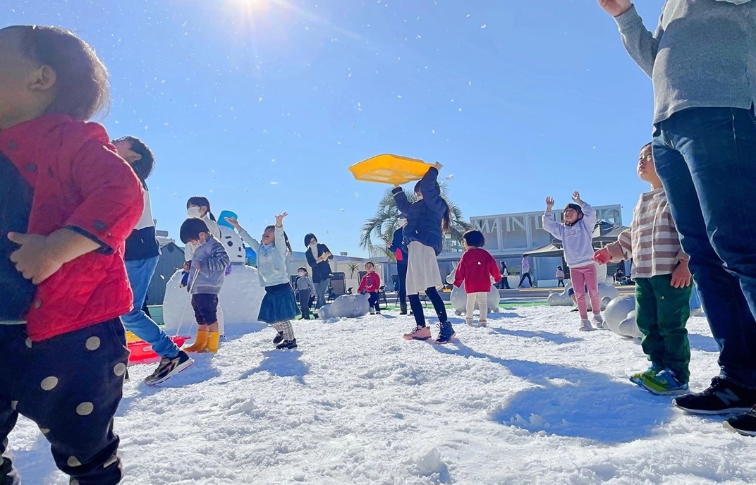 東京・豊洲で雪遊び? 非日常体験が過去最大規模で開催!12/6~