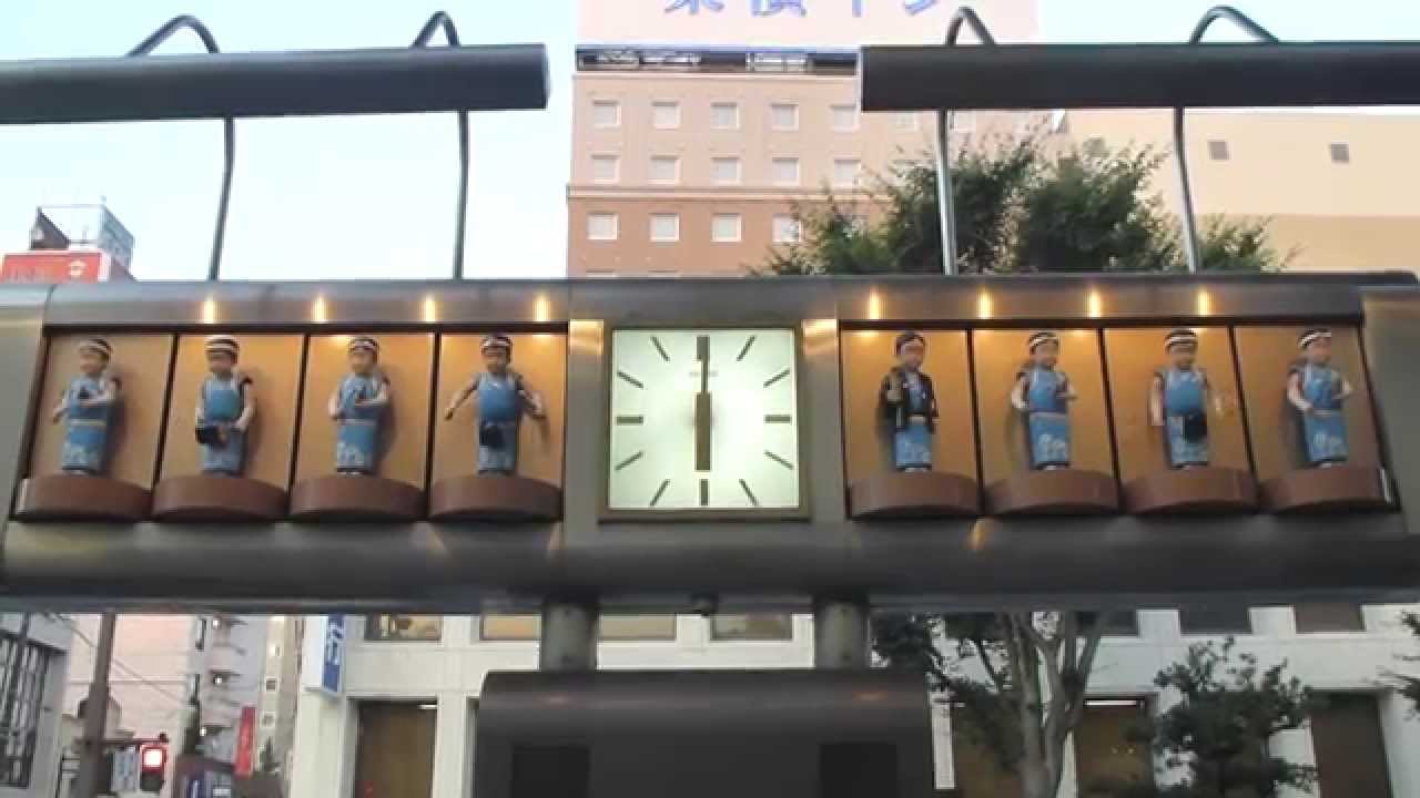 【悲報】いわき駅前で時を刻み30年「じゃんがらからくり時計」撤去へ
