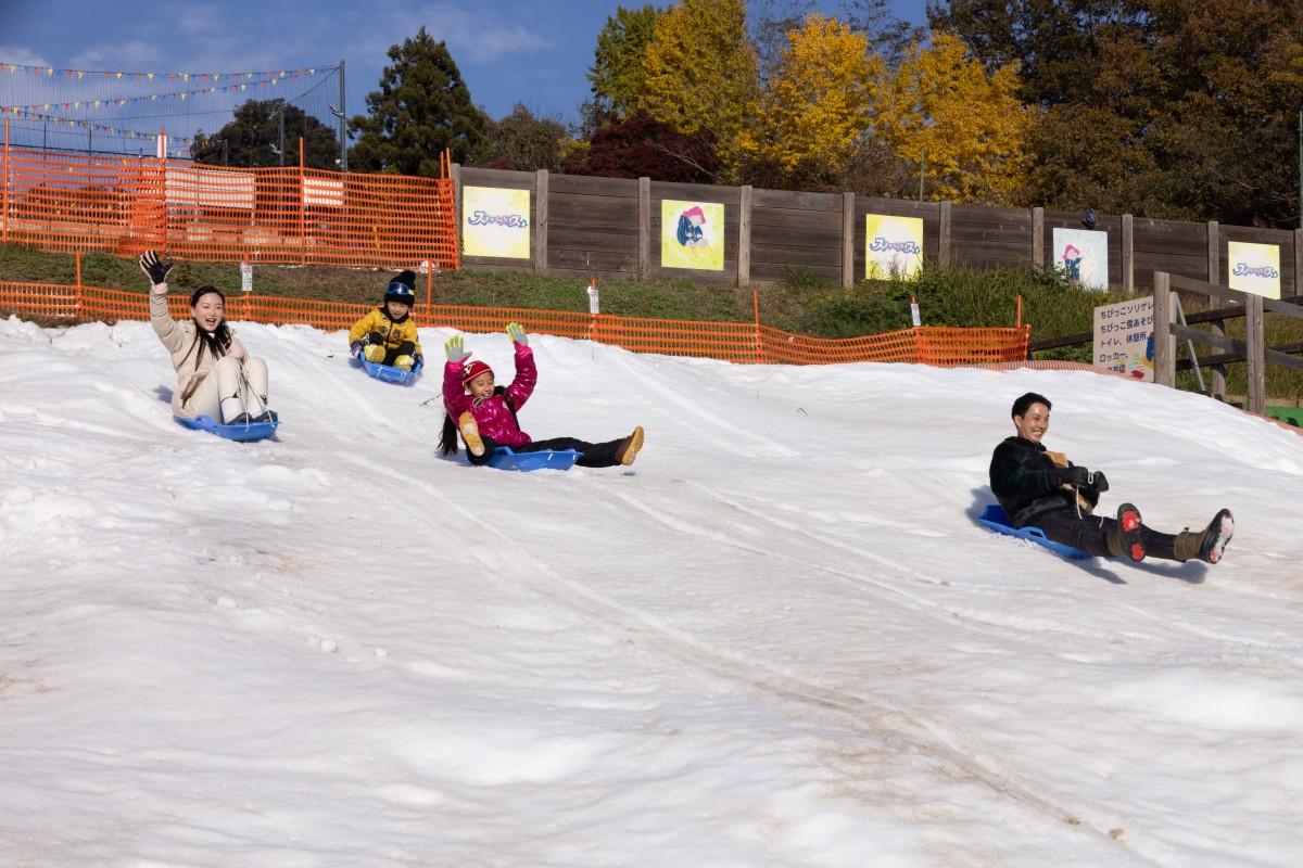 さがみ湖MORI MORIで雪遊び「スノーパラダイス」12月6日オープン！