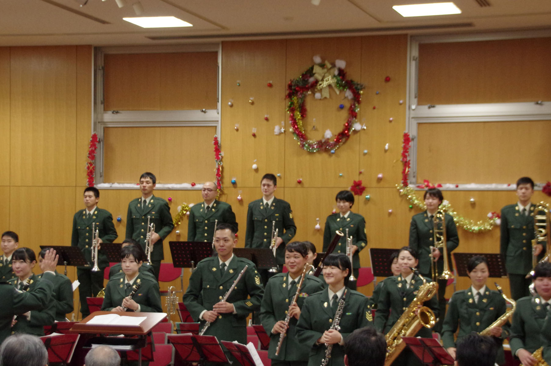 陸上自衛隊「広報センターりっくんランド」中央音楽隊Xmasコンサート