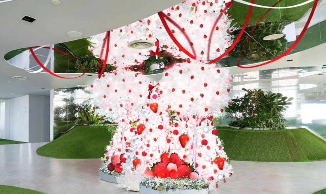 池袋・サンシャイン60展望台で、イチゴのイベント開催！12/9～