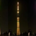 東京スカイツリーが Xmasツリーに変身！今だけの特別カラーで点灯中！