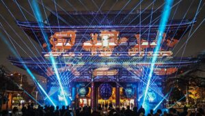 東京・浅草寺で、プロジェクションマッピングを公開中！ 7日まで
