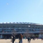 新横浜公園で自作のたこ揚げイベント！コマ回しや羽根つきも！ 1/12日