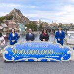 東京ディズニーランドとシー累計、入園者９億人！ 42年と266日で！