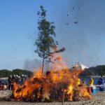 新年の風物詩、横浜・海の公園「どんど焼き」1/17日（土）開催！