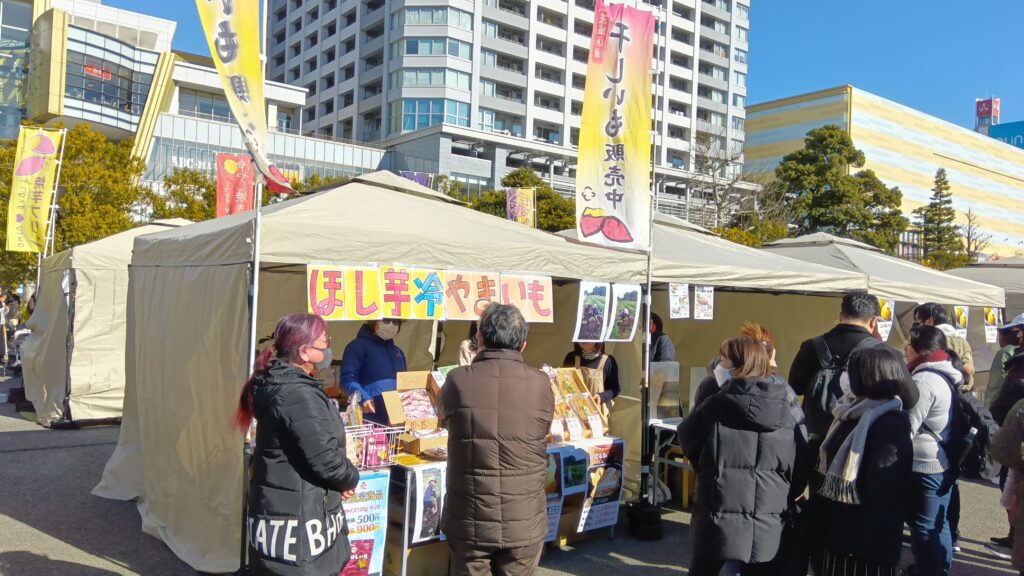 錦糸公園で焼き芋イベント「やきいも友の会」19店鋪が集結！2/1日