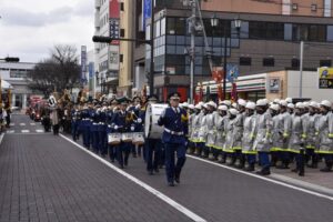 福島駅前にぎわい広場で「令和8年 福島市消防出初式」開催！1/4日