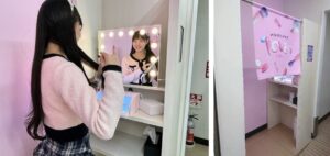 セブンイレブンがメーク直しスペースを設置！ 女子学生らの提案で